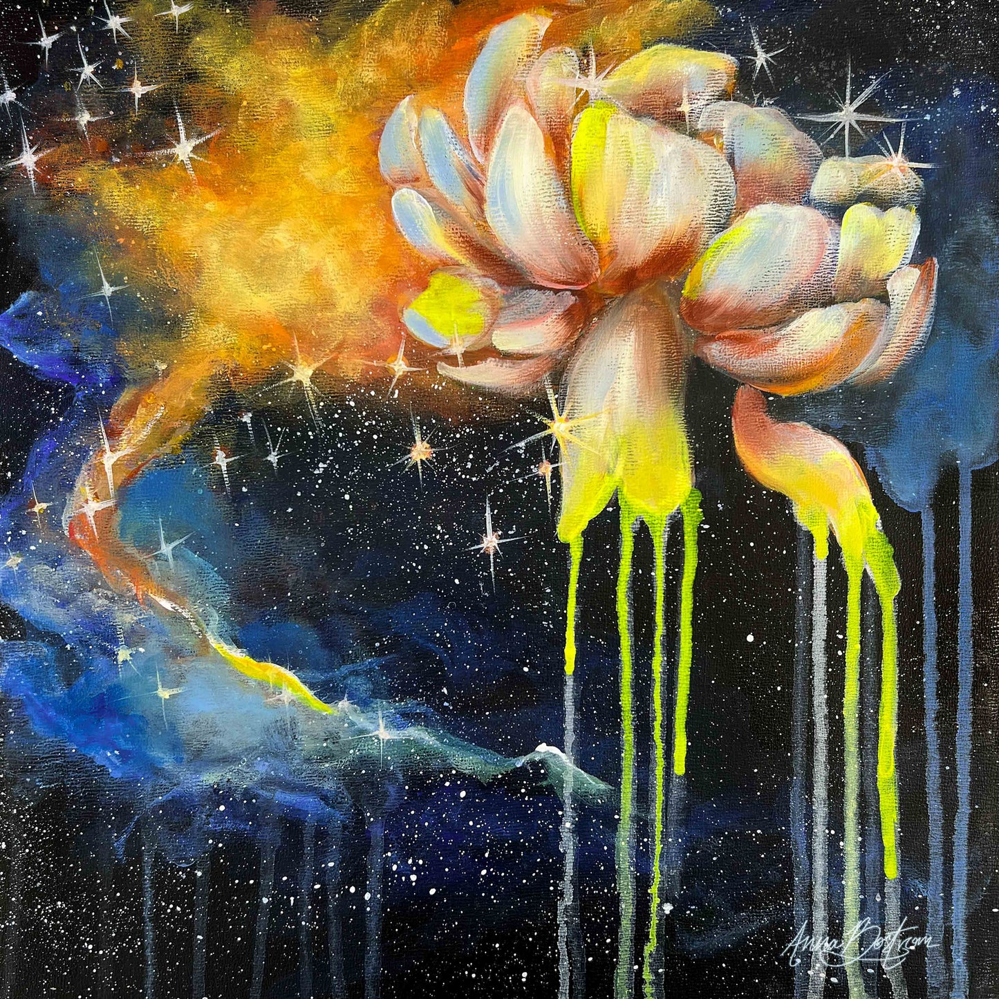 Galaxy Floral No. 2 Print