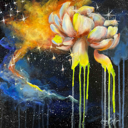 Galaxy Floral No. 2 Print